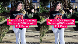 Beautiful Desi GF Latest Most Exclusive – Viral Teasing Showing – Boobs with Full Face Video