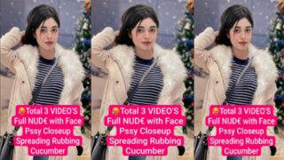 Beautiful Snapchat Influencer – Latest Most Exclusive – Viral Stuff  Videos Ft. Full Nude with Face – Pssy Closeup Spreading Rubbing Cucumber