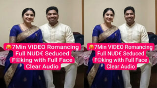 Horny Desi Couples Latest Most Exclusive – Viral Romancing Full Nude – Seduced & Fucking with Full Face Video