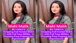 Mahi Malik Beautiful Insta Girl – Latest Most Exclusive Viral Stuff Frontal – Nude with Full Face