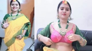 Newly Wife Wedding Dress – Video Call Long Distance Husband