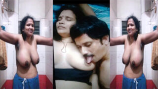Tamil Meture wife fucking & boobs Suck